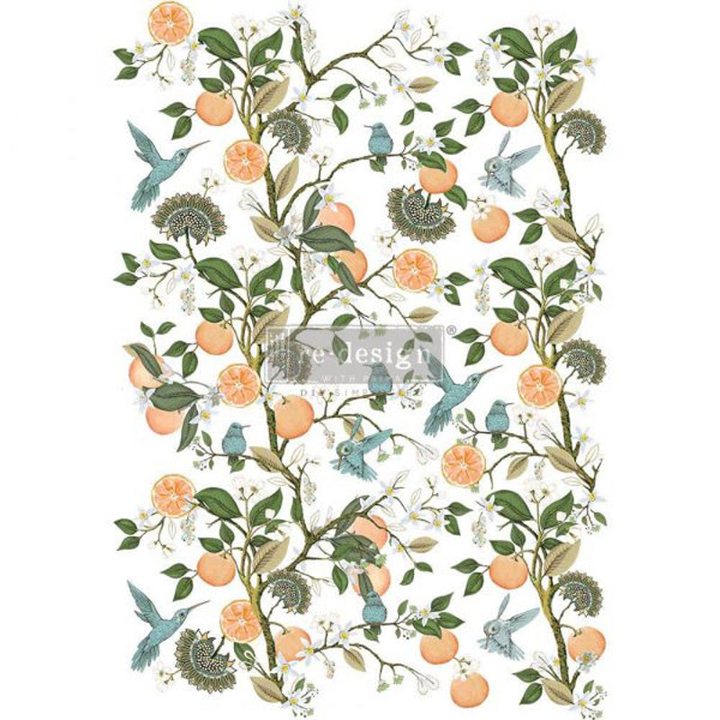 Redesign Decor Transfers "ORANGE GROVE" 61x89 cm