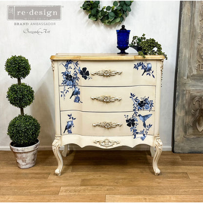 Redesign Decor Transfers "PRETTY IN BLUE" 61x89 cm