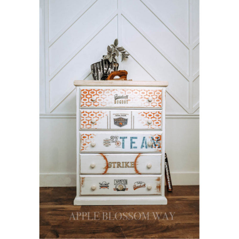 Redesign Decor Transfers "BASEBALL" 15 x 30,5 cm