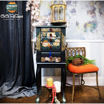 Redesign Decor Transfers " CECE PHEASANTS &amp; PEONIES" 61x89 cm