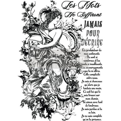 Redesign Decor Transfers "YOUTH FOUNTAIN" 61x89 cm