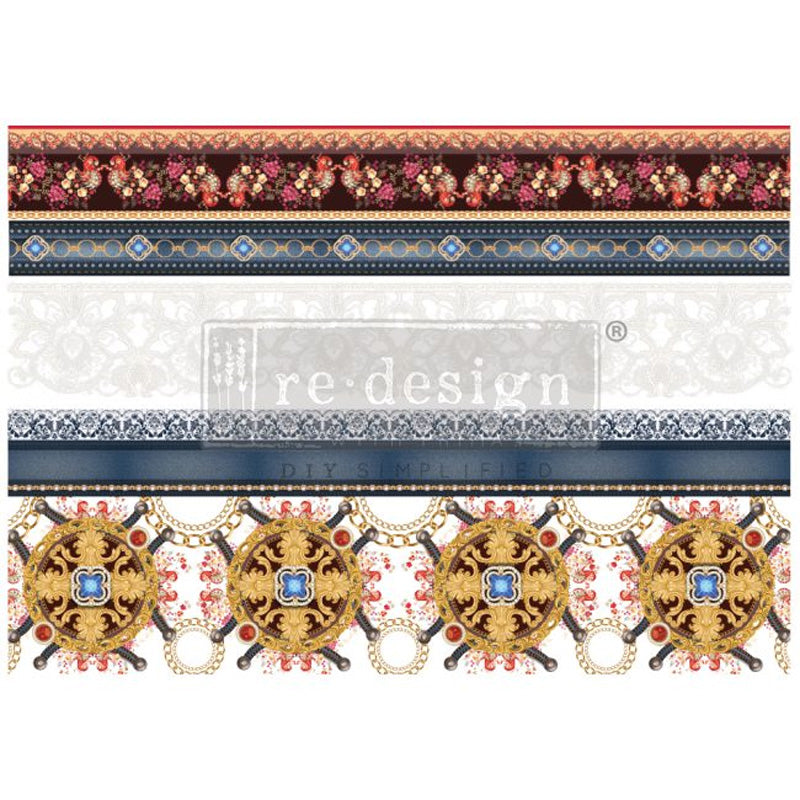 Redesign Decor Transfers "Cece Divine In Denim" 61x79 cm