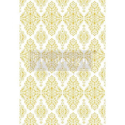 Redesign Decor Transfers "KACHA GOLDEN DAMASK" 61x89 cm
