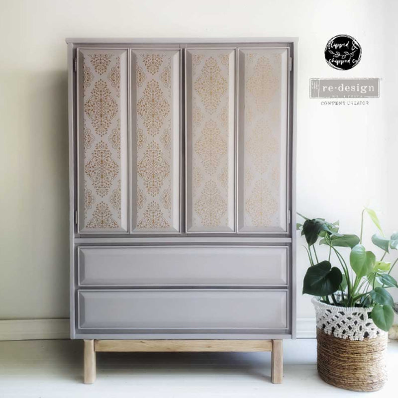 Redesign Decor Transfers "KACHA GOLDEN DAMASK" 61x89 cm