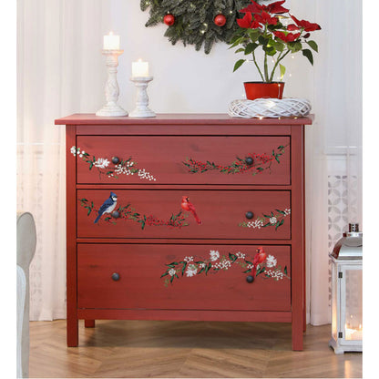 Redesign Decor Transfers “WINTERBERRY” 21,5x28 cm