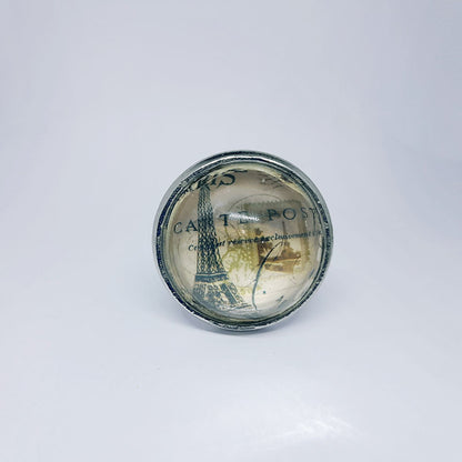 Pomello in ferro e vetro “Paris"