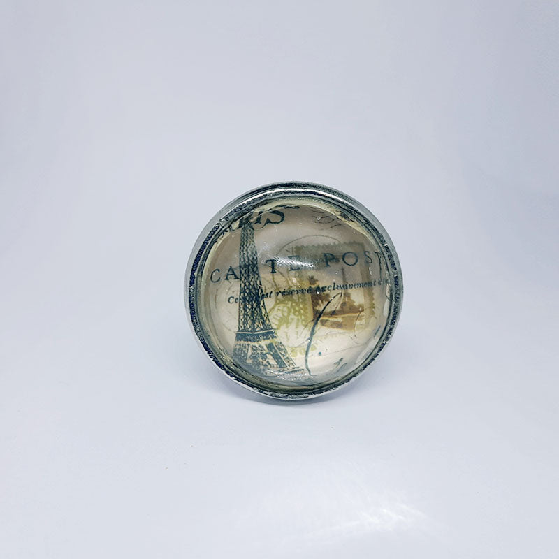 Pomello in ferro e vetro “Paris"