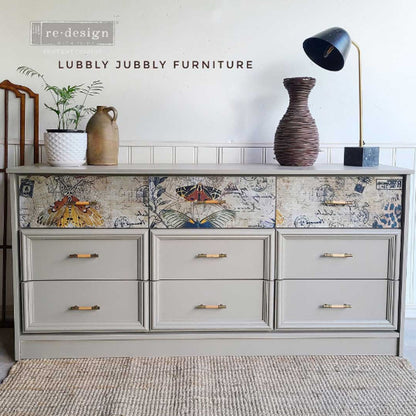 Carta da Découpage "MAAJI" in Tessuto 48x76cm