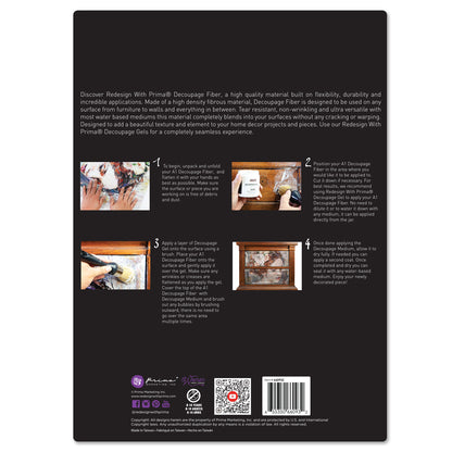 Carta da Découpage"KOI POND" in Tessuto Formato A1