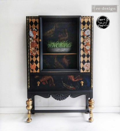 Carta da Découpage"KOI POND" in Tessuto Formato A1