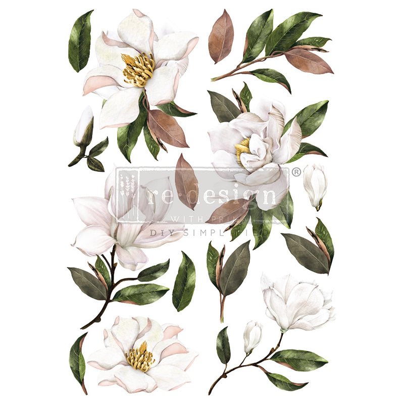 Redesign Decor Transfers "MAGNOLIA GRANDIFLORA" 61x89 cm
