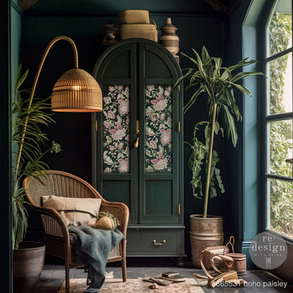 Redesign Decor Transfers “BOHO PAISLEY” 60.96 x 88.9 cm