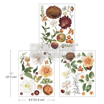 Redesign Decor Transfers “SEASONAL SPLENDER” 21,5x28 cm