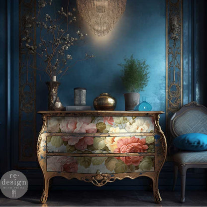 Carta da Découpage "Salon de la Gloire" in Tessuto 59x84 cm