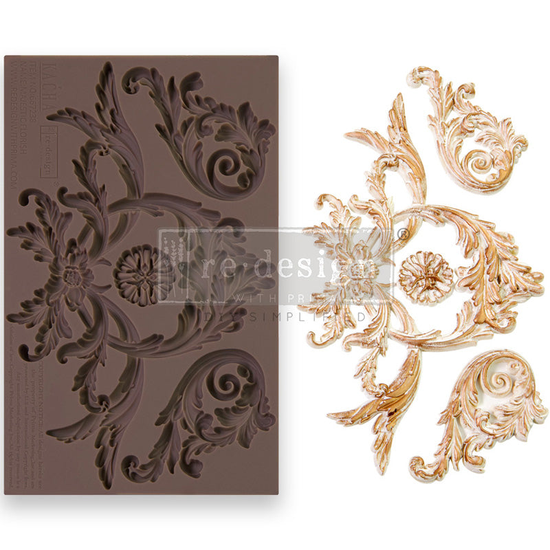 Redesign Decor Moulds "Majestic Flourish" 12,7 x 20,3 cm