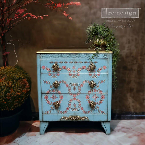 Redesign Decor Transfers  “FLOWER GARLAND” 60x88 cm