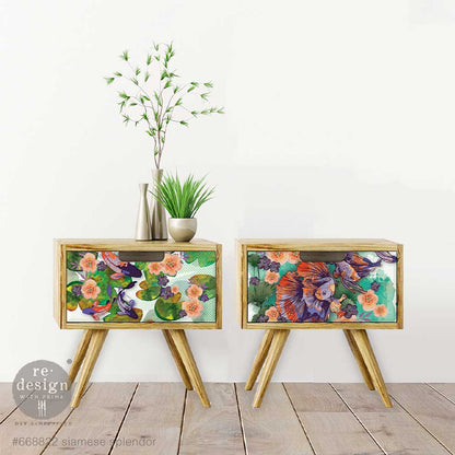 Redesign Decor Transfers "SIAMESE SPLENDOR" 30,48x30,48 cm