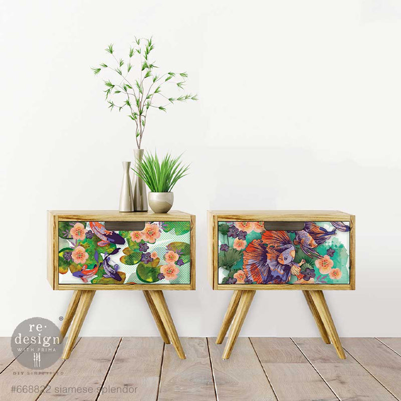 Redesign Decor Transfers "SIAMESE SPLENDOR" 30,48x30,48 cm