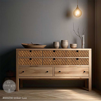 Carta da Découpage "Timber Luxe" in Carta di Riso 59x84 cm