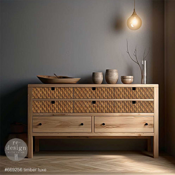 Carta da Découpage "Timber Luxe" in Carta di Riso 59x84 cm