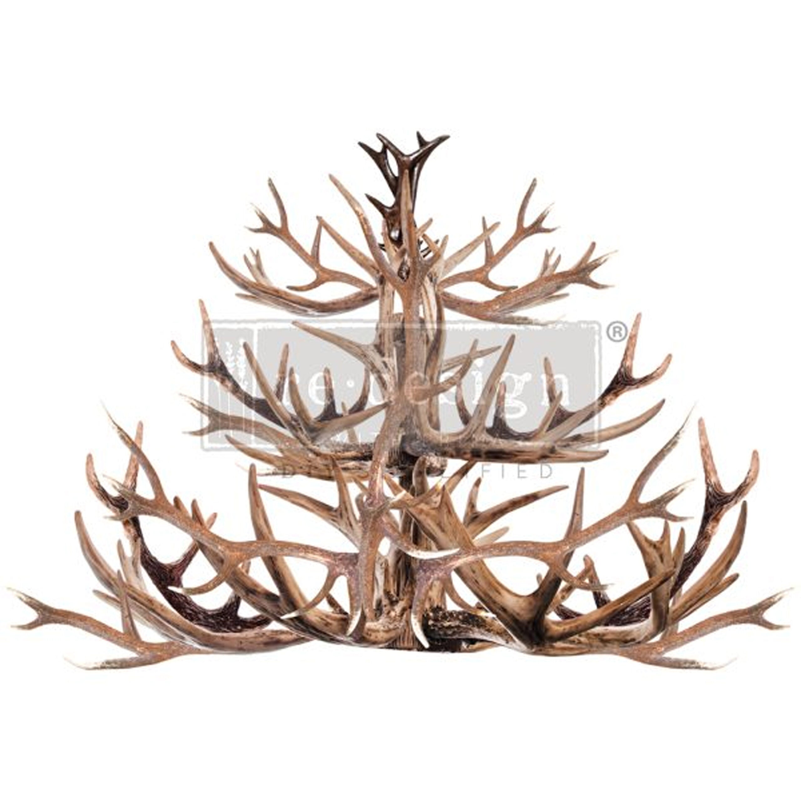 Redesign Decor Transfers " ANTLER CHANDELIER" 61x89 cm