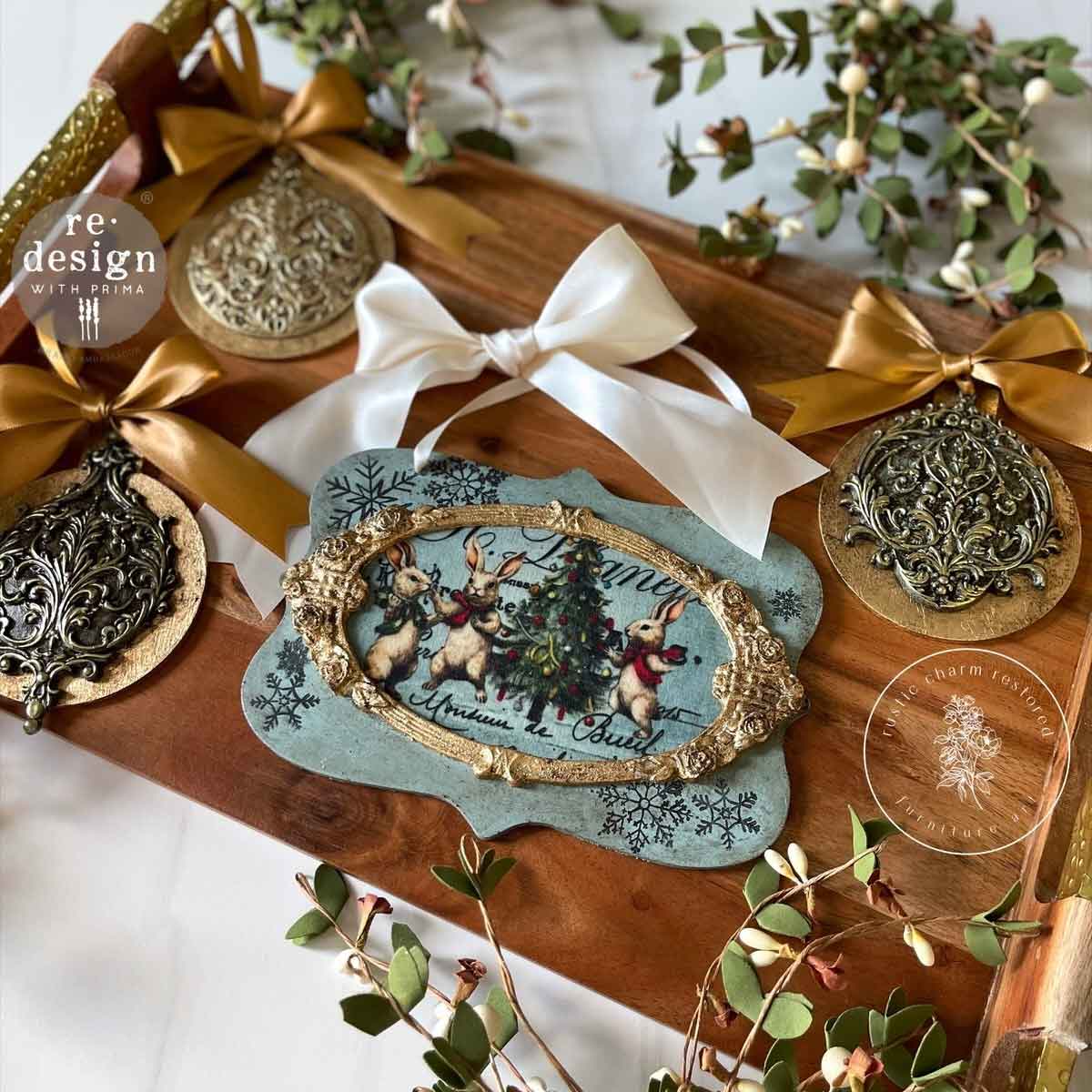 Redesign Decor Moulds "VINTAGE GLAMOUR" 12 x 25 cm