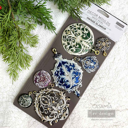 Redesign Decor Moulds "VINTAGE GLAMOUR" 12 x 25 cm