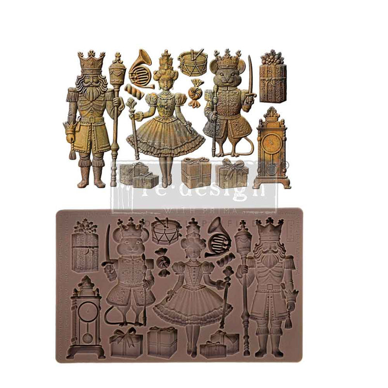 Redesign Decor Moulds "Nutcracker Party" 12,7 x 20,3 cm