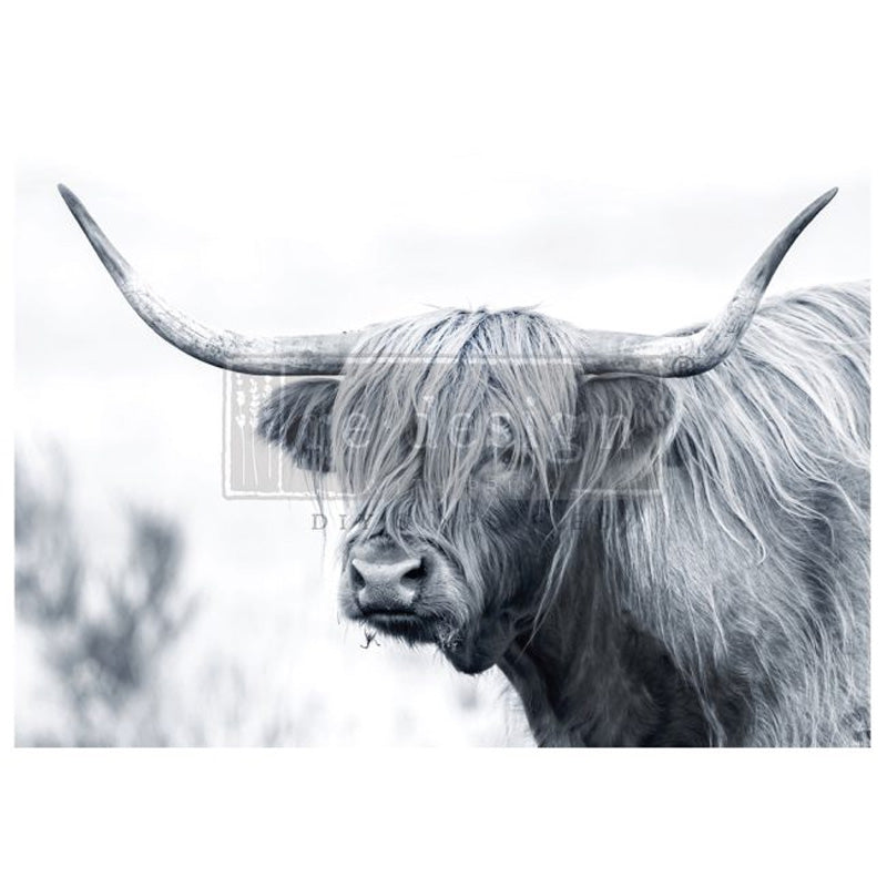 Carta da Découpage "SERENADE OF SHAGGY" in Tessuto Formato A1