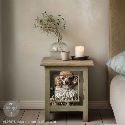 Carta da Découpage Fiber Pack - Lords and Ladies of the Wild 3 fogli A3