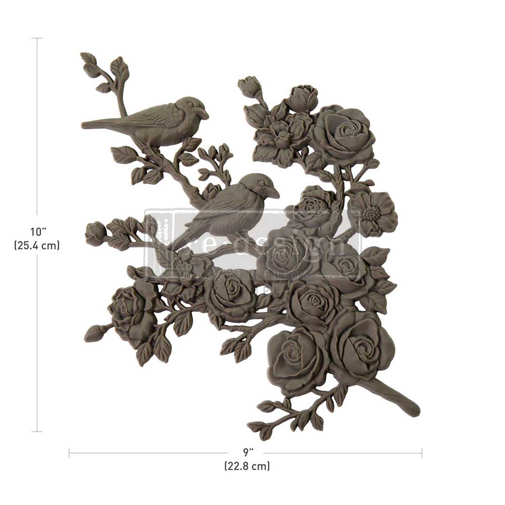 Redesign Decor Poly "Serene Perch Right" 25,4 x 22,9 cm