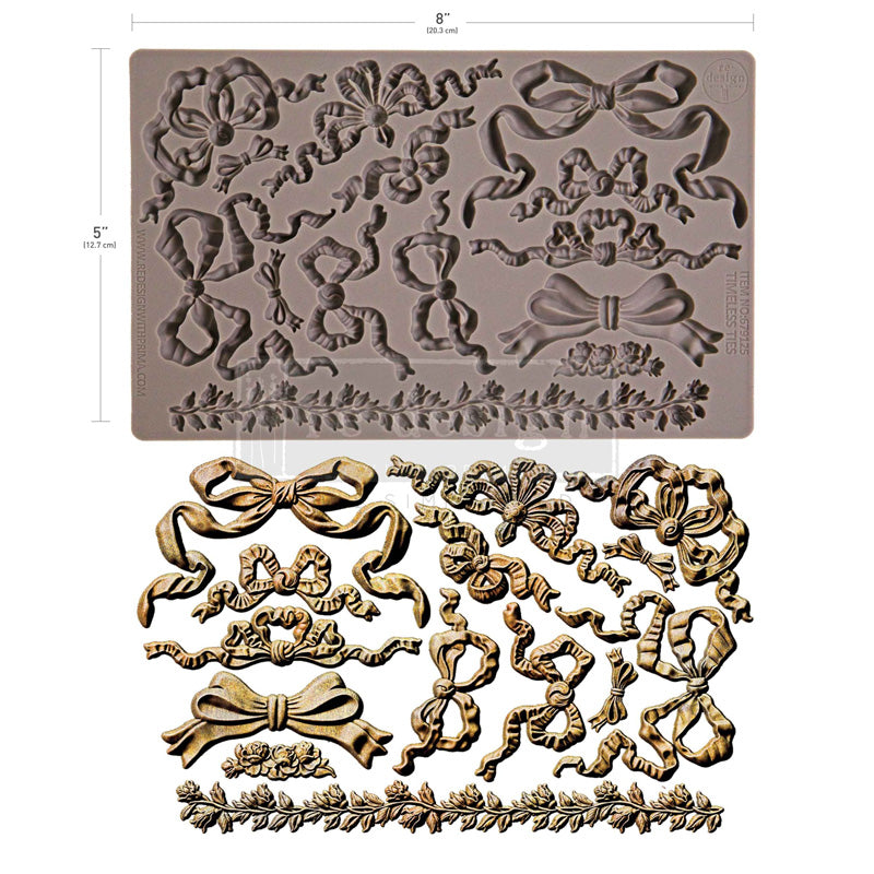 Redesign Decor Moulds "Timeless Ties" 12,7 x 25,4 cm