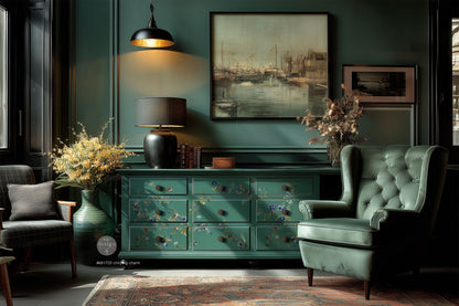 Rediseño de Transferencias Decorativas – "Encanto Cantarín" 4 hojas 90x70 cm