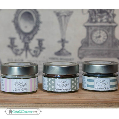 Cera marrone scuro solida "Wood Perfume"