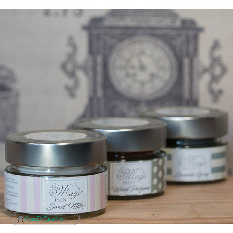 Cera marrone scuro solida "Wood Perfume"