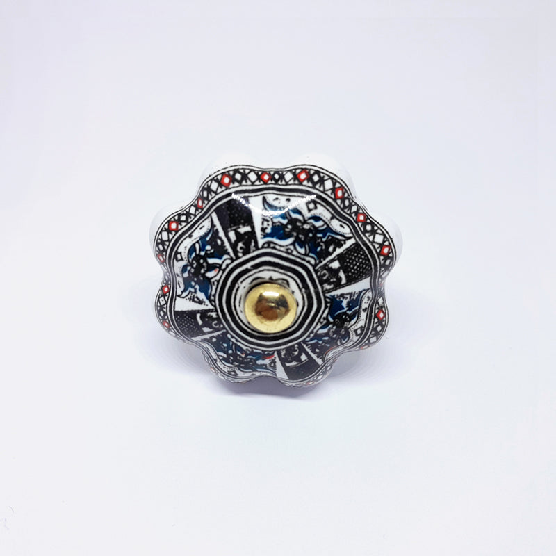 Pomello in ceramica “Carosello"