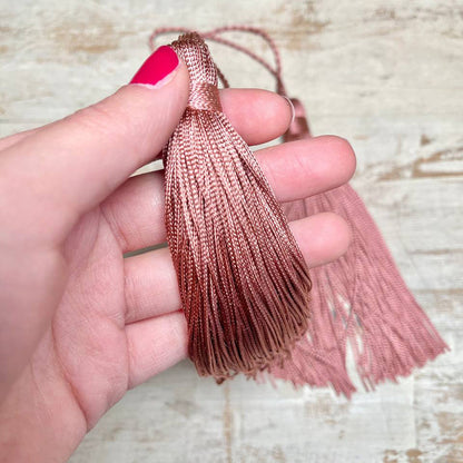 Nappa Piccola "Caresse Rosa" Passamaneria Italiana - 10cm