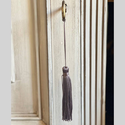 Nappa Piccola "Caresse Grey" Passamaneria Italiana - 10cm