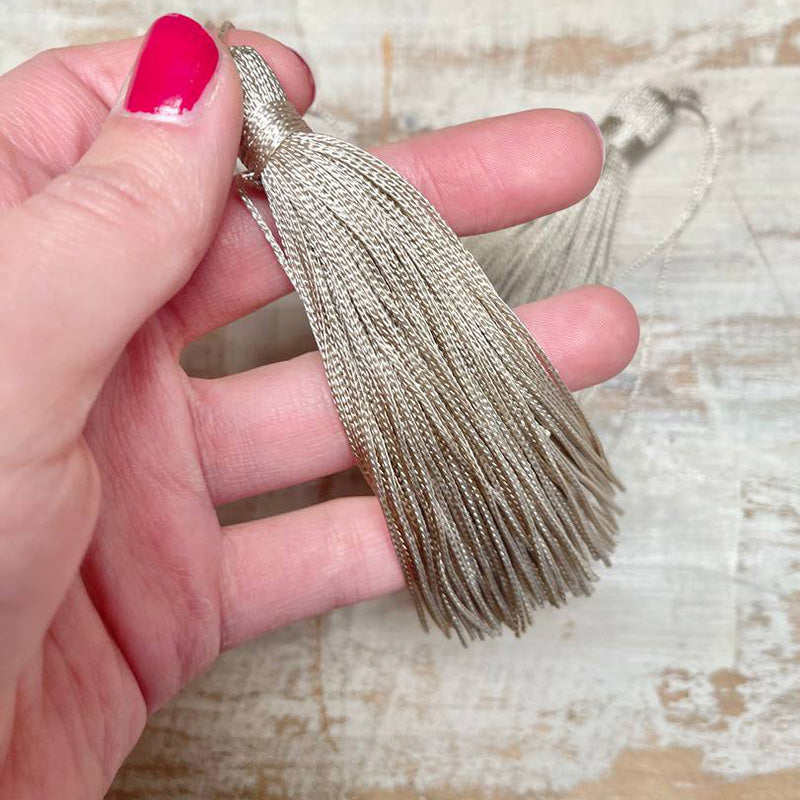 Nappa Piccola "Caresse Beige" Passamaneria Italiana - 10cm