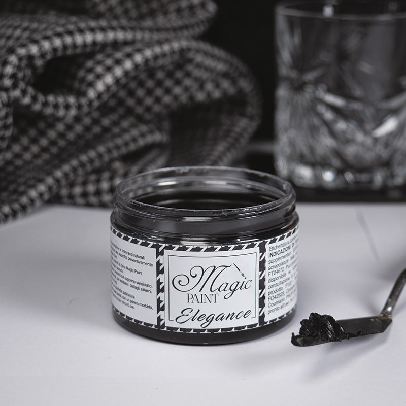 Cera nera solida "Elegance"