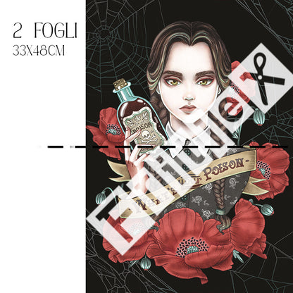 Dècoupage Collezione Alex - Addams