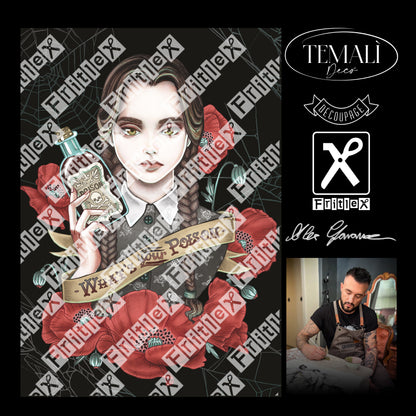 Dècoupage Collezione Alex - Addams