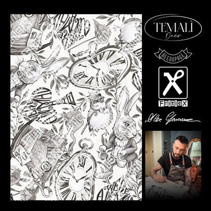 Dècoupage Collezione Alex - Cappellaio (dettagli)