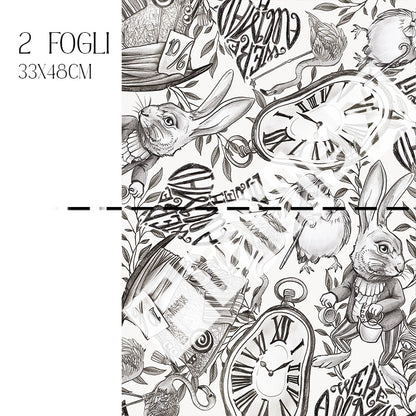 Dècoupage Collezione Alex - Cappellaio (dettagli)