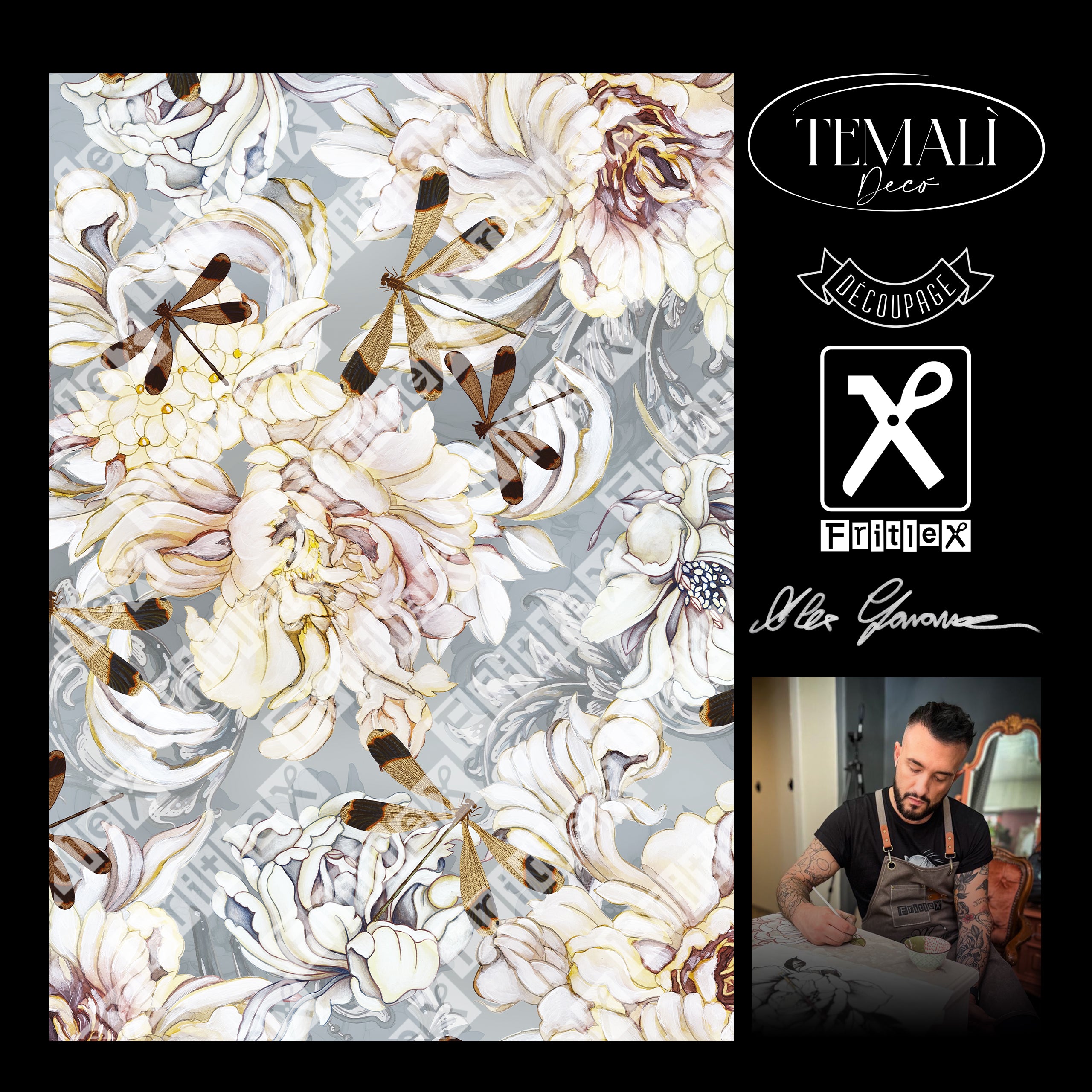 Dècoupage Collezione Alex - Libellule (1° parte)