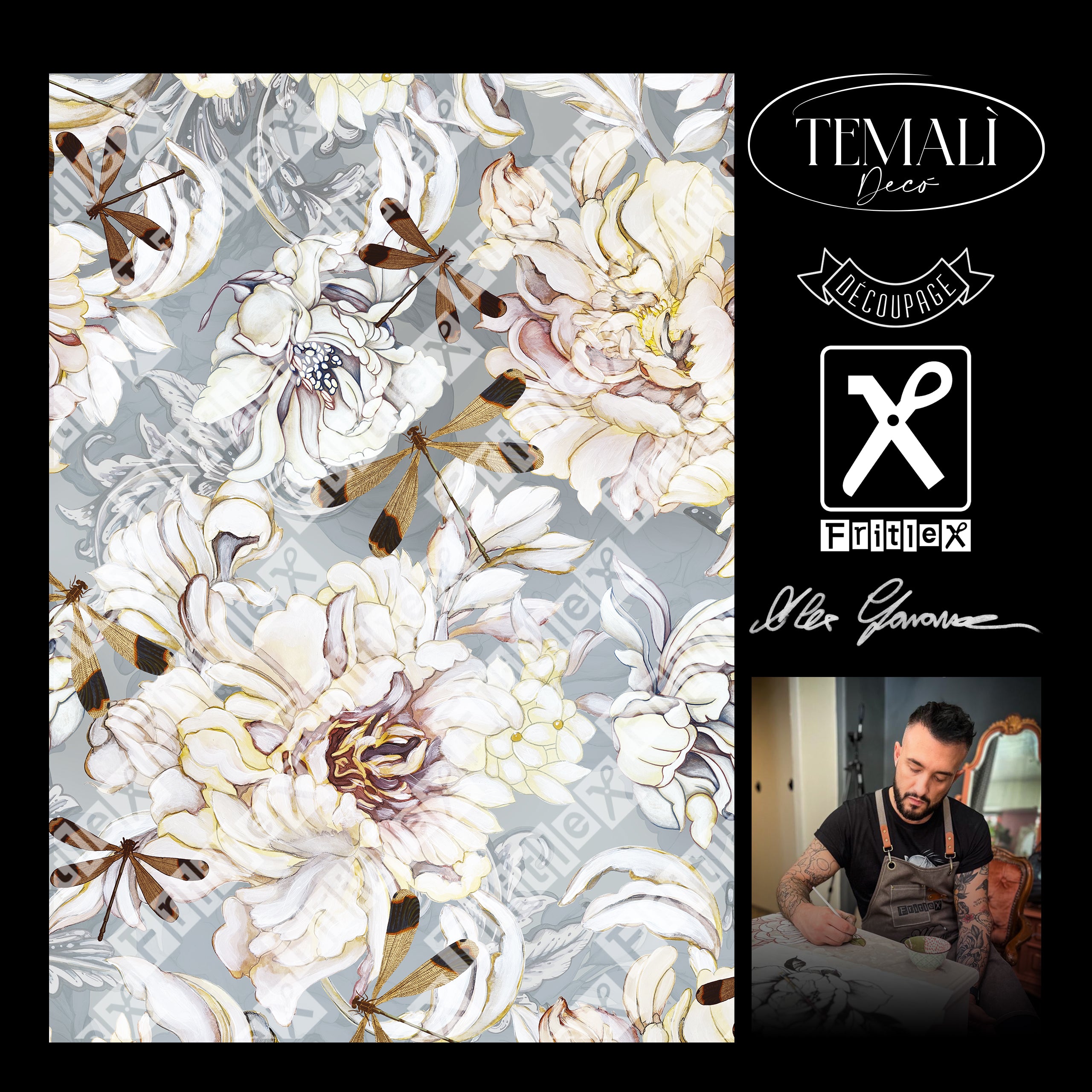 Dècoupage Collezione Alex - Libellule (2° parte)