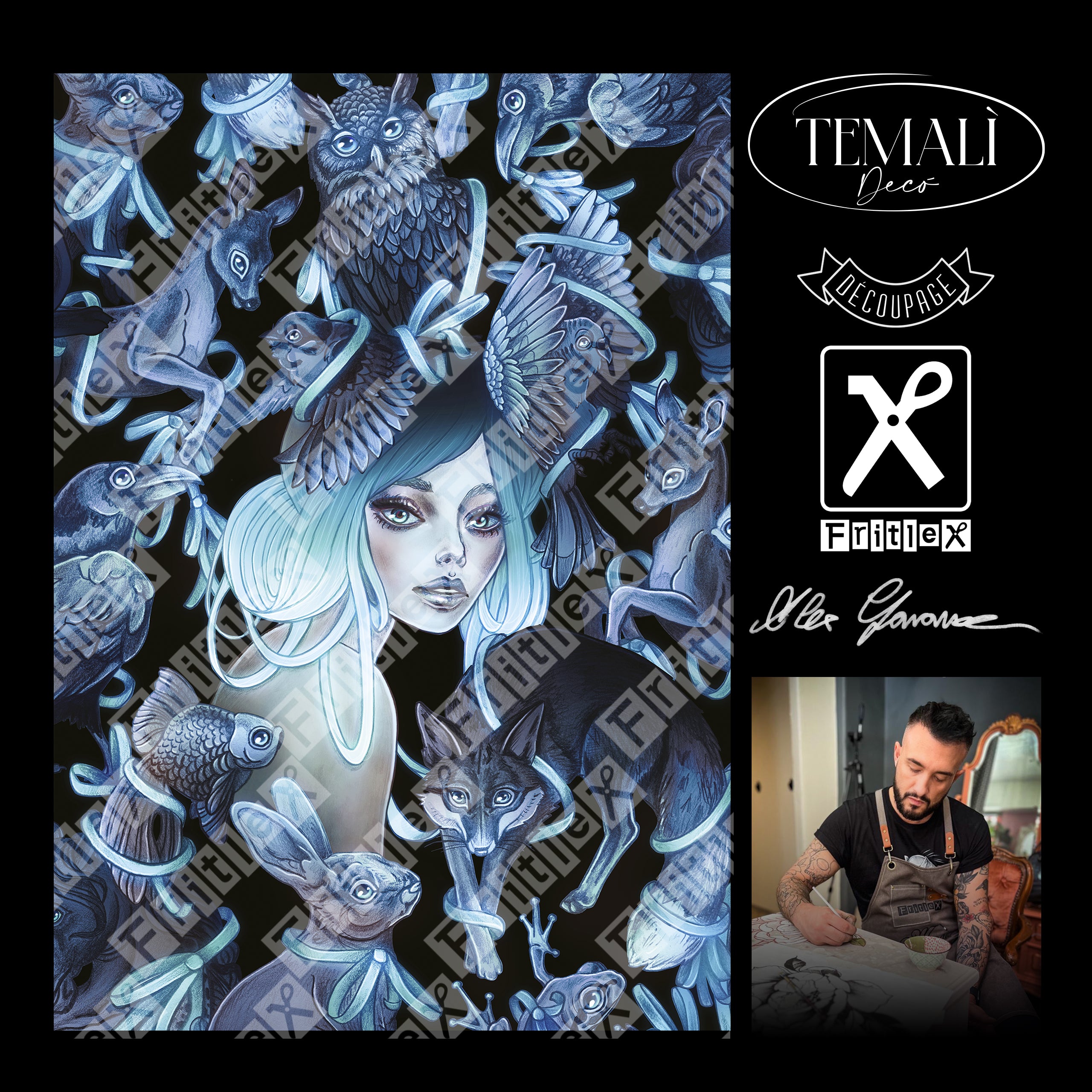 Dècoupage Collezione Alex - Luce