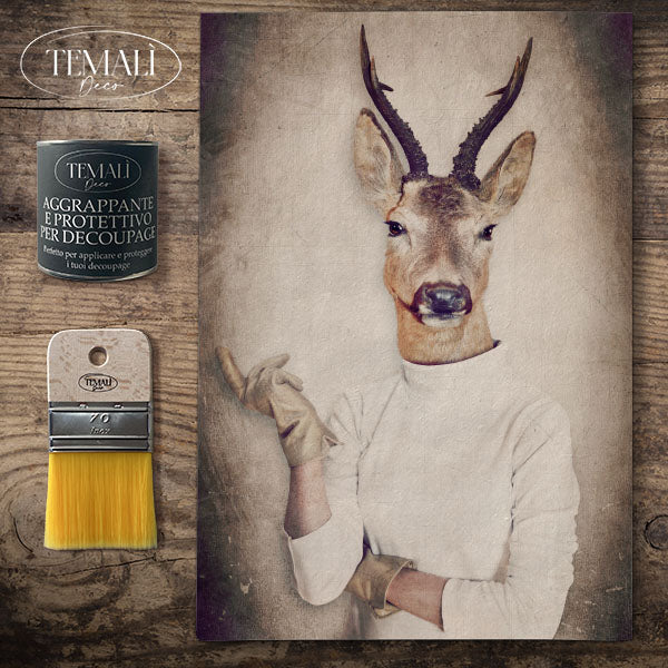 Dècoupage Fauna Pop - Capriolo Chic