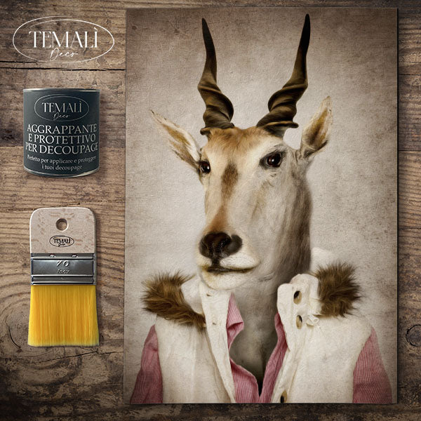 Dècoupage Fauna Pop - Antilope Gentile