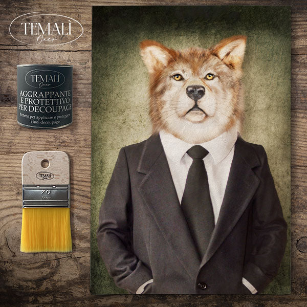 Découpage Fauna Pop - Lupo Gentleman